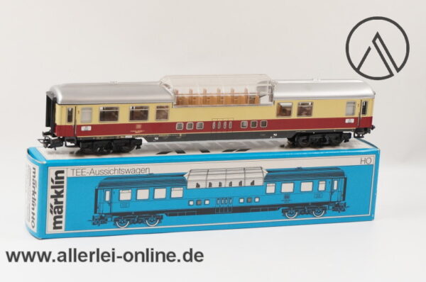 Märklin H0 | 4090 TEE-Aussichtswagen | 1.Klasse Schnellzugwagen ADüm 101 der DB mit OVP