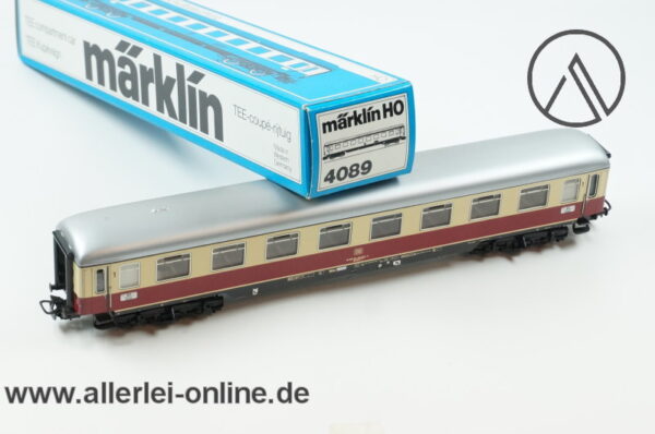 Märklin H0 | 4089 TEE-Schnellzugwagen 1.Klasse mit Innenbeleuchtung | 61-80-19 80-122-3 Avüm 111 /