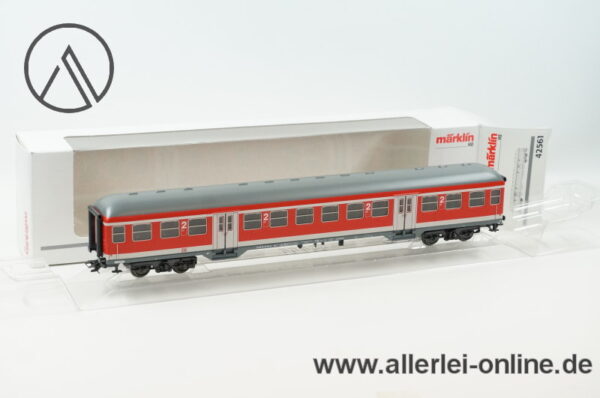 Märklin H0 | 42561 Nahverkehrswagen 50-80-22 35-012-0 | Bnz 449.4 Regionalbahn 2.Klasse der DB OVP