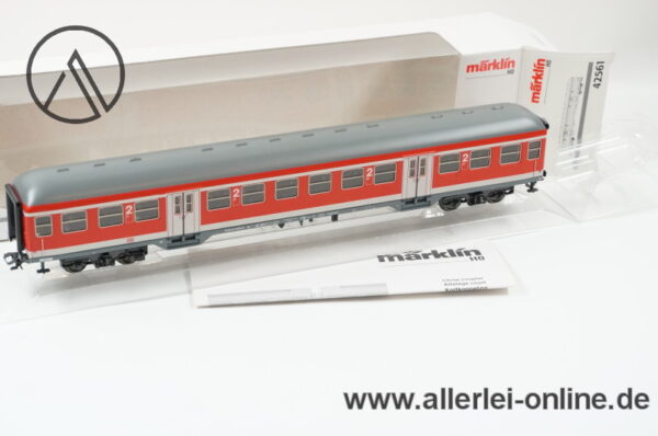 Märklin H0 | 42561 Nahverkehrswagen 50-80-22 35-012-0 | Bnz 449.4 Regionalbahn 2.Klasse der DB