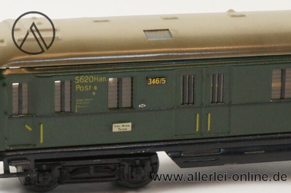 Märklin H0 | 346/5 D-Zug Postwagen | Schürzenwagen