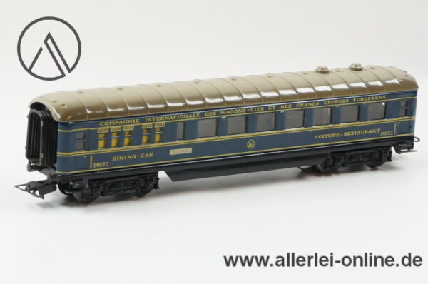 Märklin H0 | 346/2 J D-Zug Speisewagen | Dining-Car Schürzenwagen OVP