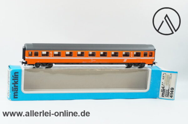 Märklin H0 | 4149 D-Zug Wagen 1.Klasse der ÖBB | Eurofima 61-81 19-71 011-8 OVP