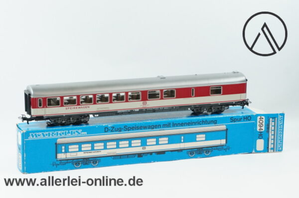 Märklin H0 | 4094 Speisewagen WRümh 132 mit Inneneinrichtung | Schnellzugwagen OVP