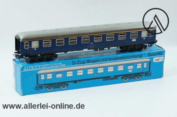 Märklin H0 | 4053 D-Zug Wagen 1.Klasse mit Schlusslicht | 51-80-10 40-167-8 Aüm 202 mit OVP