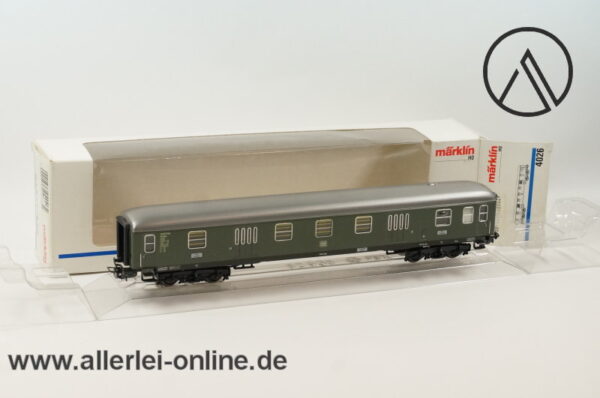 Märklin H0 | 4026 D-Zug-Gepäckwagen mit Innenbeleuchtung | Pw4ym der DB OVP