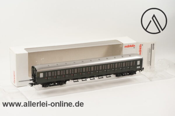 Märklin H0 | 43110 Abteilwagen 3.Klasse | C4iw Personenwagen 73-333 Ffm mit OVP