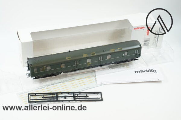 Märklin H0 | 43266 Reichspost Postwagen der DRG | Beleuchtet - Stromführende Kupplungen | Post4ü Wagen mit OVP