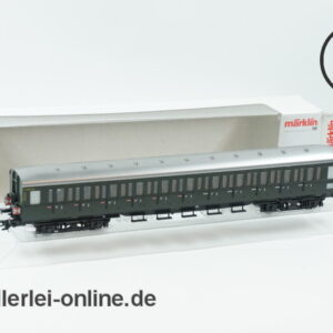 Märklin H0 | 43119 Abteilwagen 3.Klasse mit Schlusslicht | C4i Personenwagen 73-339 Ffm OVP