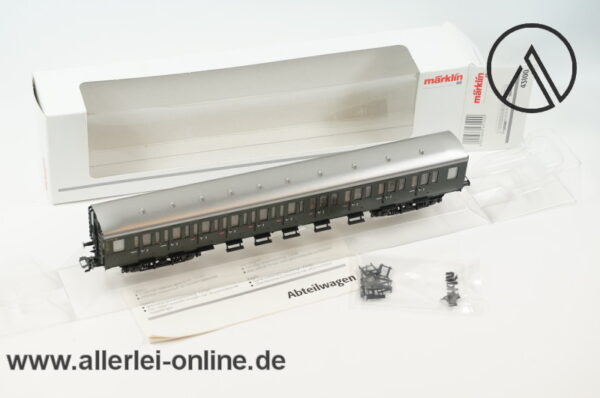 Märklin H0 | 43100 Abteilwagen 2./3.Klasse | BC4i Personenwagen 33-476 Ffm