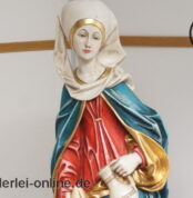 Herrliche Heilige Elisabeth | Heiligenfigur | Antik Coloriert | Handbemalt