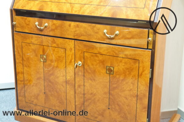 Schreibtisch | Sekretär Schrank mit Schubladen | Italienisches Antik-Stil Design Möbel-1