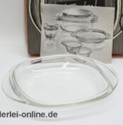 Jena Glas | Schott & Gen Mainz | 0,8 Liter Auflaufform 3105 | unbenutzt OVP