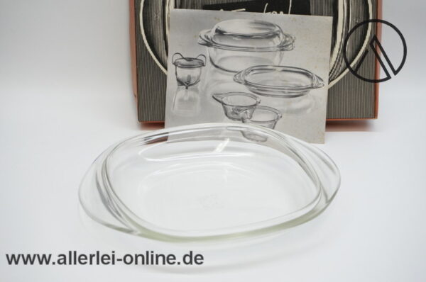 Jena Glas | Schott & Gen Mainz | 0,8 Liter Auflaufform 3105 | unbenutzt OVP