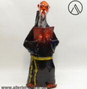 Verzolini Italien | Keramik Mönch Figur | 37 cm | Vintage 60s Verzolini Padre Pottery Figurine