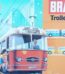 BRAWA ( EHEIM ) 6102 TROLLEYBUS & TRAILER SET - BLAU - unbespielt mit OVP