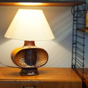 Goebel PAN Keramik Lampe | Tischlampe | Tischleuchte | Vintage 60er Jahre