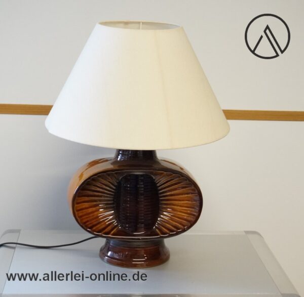 Goebel PAN Keramik Lampe | Tischlampe | Tischleuchte | Vintage 60er