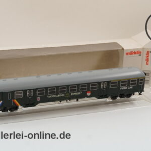 Märklin H0 | 84126 Personenwagen | Modellbunn Express CFL | Video Car Nahverkehrswagen OVP