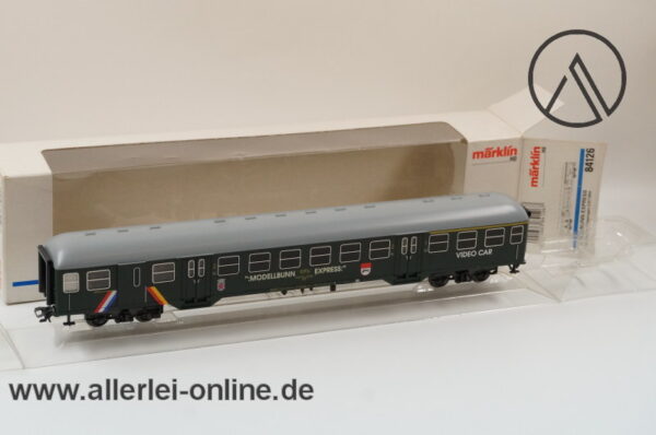 Märklin H0 | 84126 Personenwagen | Modellbunn Express CFL | Video Car Nahverkehrswagen OVP