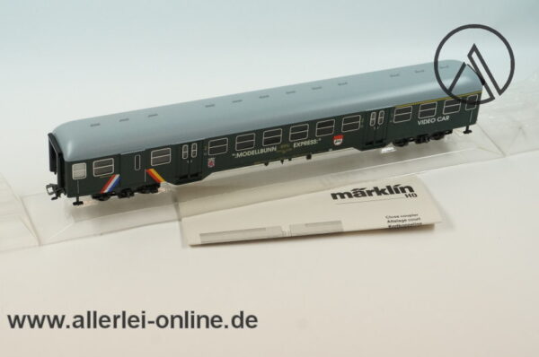 Märklin H0 | 84126 Personenwagen | Modellbunn Express CFL | Video Car Nahverkehrswagen