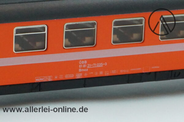 Märklin H0 | 4167 D-Zug Personenwagen 2.Klasse der ÖBB | Eurofima 61-81 21-71 035-3