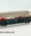 Märklin H0 | 4234 Reisezug-Autotransportwagen beladen mit 8 verschiedenen Wiking-PKW | DDm 915 der DB mit OVP