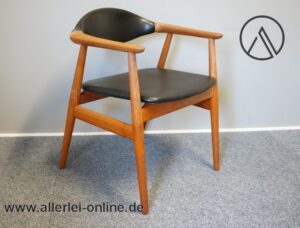 Danish Armlehnstuhl | Design Svend Aage Eriksen für Glostrup | Mid-Century Teak GM11 Stuhl