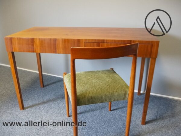 Interlübke 60 Jahre Tisch mit Stuhl | Esstisch | Vintage Schreibtisch mit Schubladen