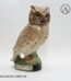 JIM BEAM Whiskey Porzellan Decanter | EULE - OWL | Vintage Leer-Flasche von 1979