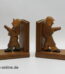 Vintage Buchstützen Paar | Figürliche Bücherhalter | 60s Mid Century Bookends 6