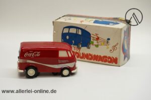 Musical Toy Soundwagon | VW T1 Bulli Bus | Coca-Cola | Tamco - Made in Japan | Schallplatten Vinyl-Killer