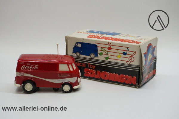 Musical Toy Soundwagon | VW T1 Bulli Bus | Coca-Cola | Tamco - Made in Japan