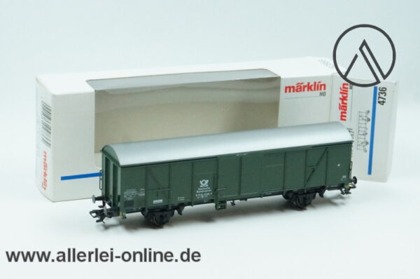 Märklin H0 | 4736 Bahnpostwagen | Postwagen der DBP | Güterwagen OVP