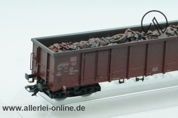 Märklin H0 | 47191 Offener Hochbordwagen mit Schrottladung | Eanos-x 052 Güterwagen der DB mit OVP