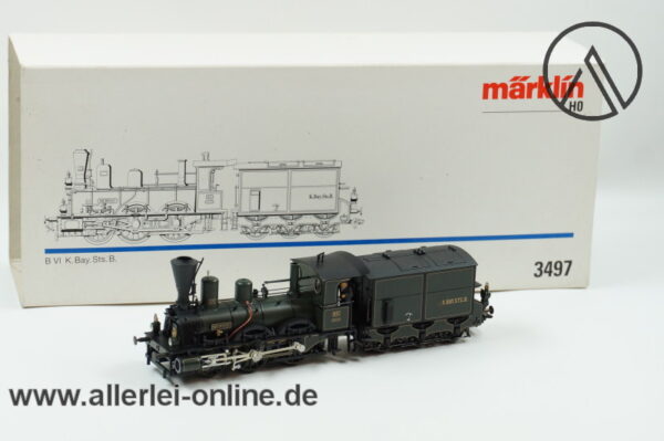 Märklin H0 | 3497 | B VI Dampflokomotive der K.Bay.Sts.B. Murnau mit OVP