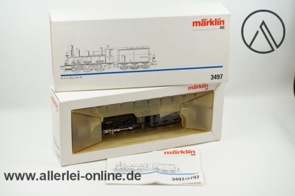 Märklin H0 | 3497 | B VI Dampflokomotive der K.Bay.Sts.B. Murnau OVP