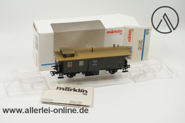 Märklin H0 | 4212 Gepäckwagen der K.W.St.E. | Packwagen OVP