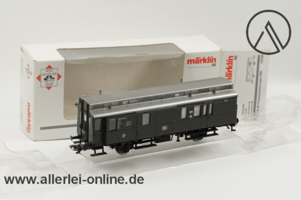 Märklin H0 | 42358 Gepäckwagen | PMS 60-05 Postmuseumswagen 2001 | Packwagen mit OVP