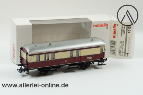 Märklin H0 | 43151 Postwagen | Modellbahn Treff in Göppingen 2005 | Güterwagen mit OVP