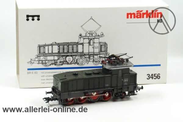 Märklin H0 | 3456 Delta-Digital | Elektrische Lokomotive E 60 der DB | Rangier-Elektrolok E60 mit OVP