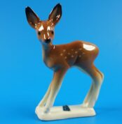 Cortendorf Julius Griesbach Keramik Rehkitz / Bambi Tierfigur