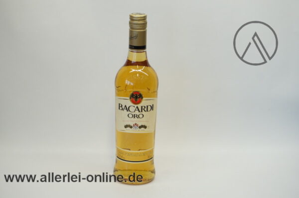 Alte Version Bacardi Oro | Casa Fundada | Brauner Rum | 37,5% | 0,7 Liter