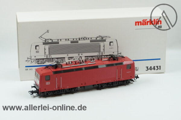 Märklin H0 | 34431 Delta-Digital | E-Lok BR 143 007-3 der DB | Elektrolok BR 143 mit OVP