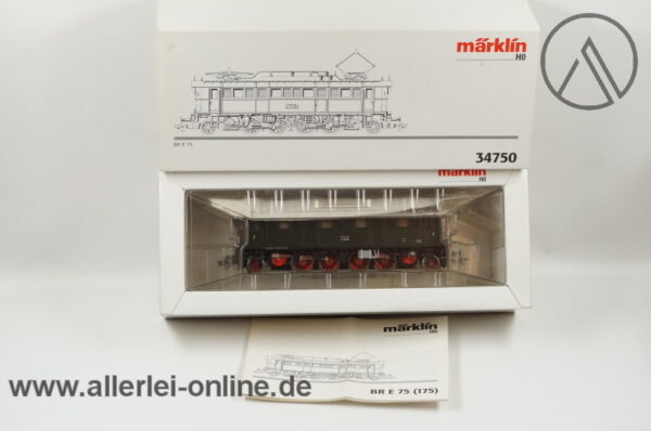 Märklin H0 | 34750 | E-Lok BR E 75-05 | Elektrolok BR E75 der DB