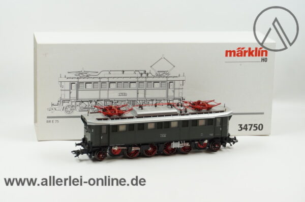 Märklin H0 | 34750 | E-Lok BR E 75-05 | Elektrolok BR E75 der DB mit OVP