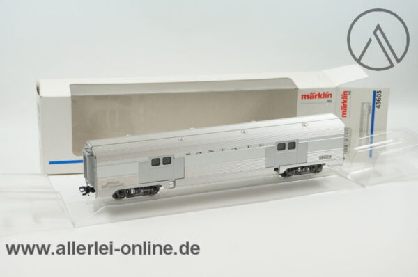 Märklin H0 | 43603 Streamliner Baggage | Santa Fe 3534 | Gepäckwagen der AT & SF OVP