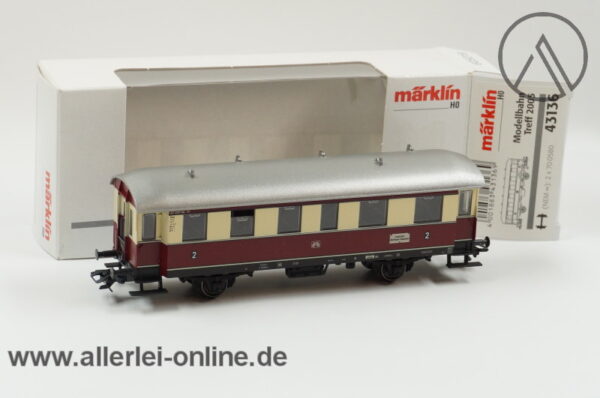 Märklin H0 | 43136 | Modellbahn Treff 2005 | Einheitsnebenbahnwagen der DB mit OVP