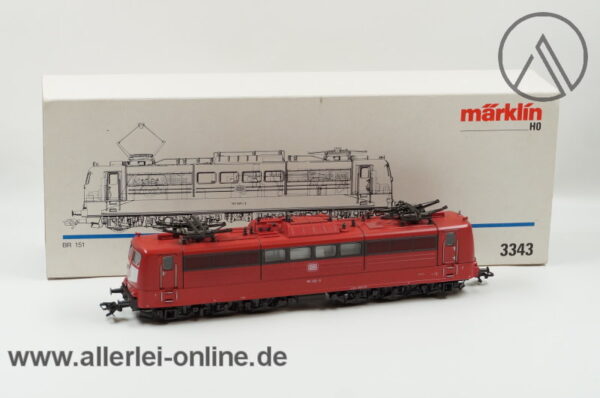 Märklin H0 | 3343 | E-Lok BR 151 021-3 | Elektrolok BR 151 der DB mit OVP