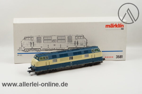 Märklin H0 | 3581 | Diesellok BR 221 118-3 | Diesellokomotive BR 221